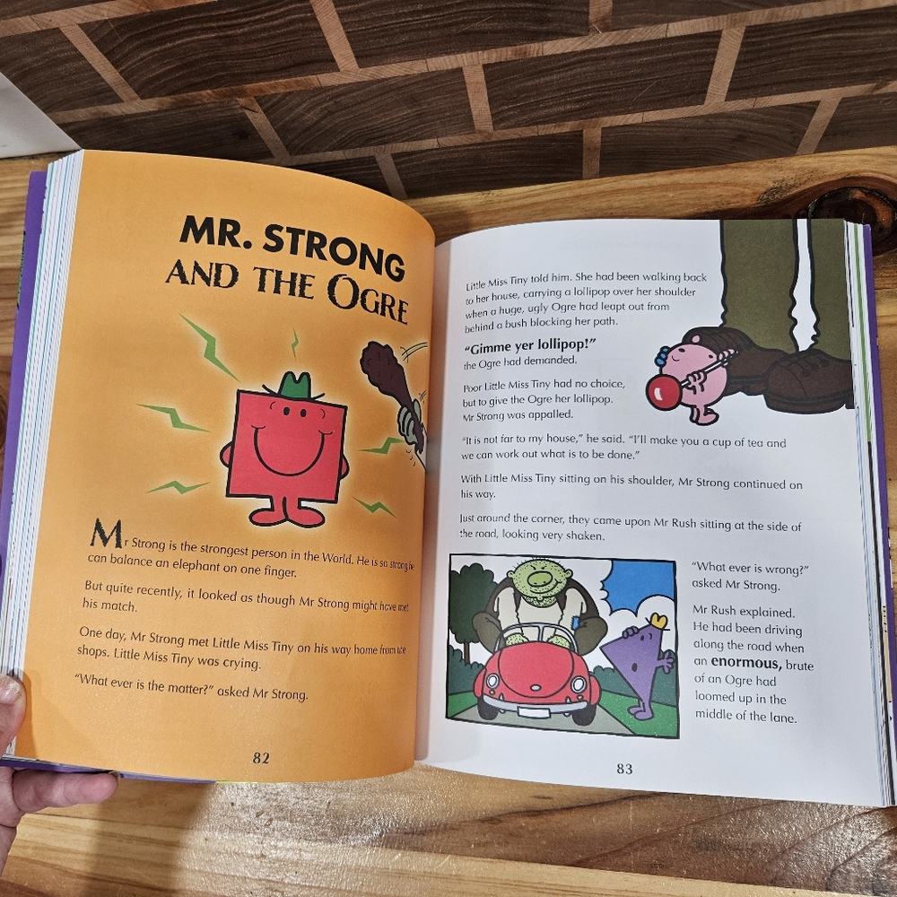 Source Unknown Mr. Men and Little Miss Book Set - Pink, Yellow, Green, Blue - Picture 5 of 10